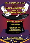 personalized magic theme invitation